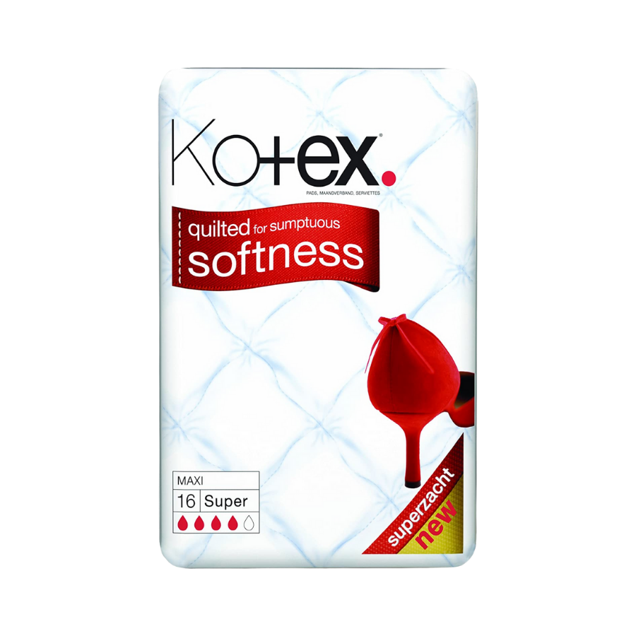 Kotex Maxi Super Sanitary Towels 16's