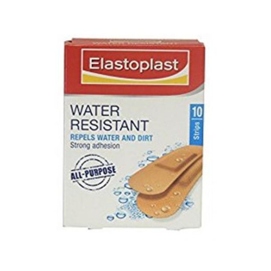 Elastoplast Water Resistant Plasters 10's