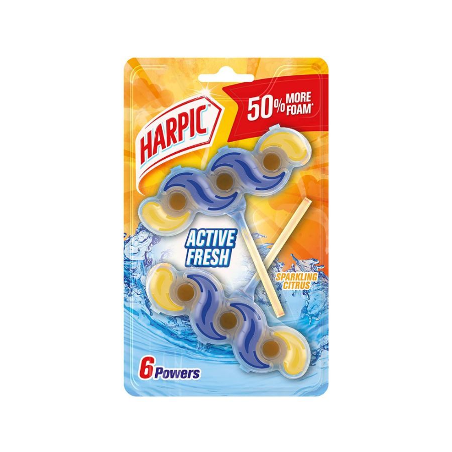 Harpic Fresh Powerblock Sparkling Citrus 39g
