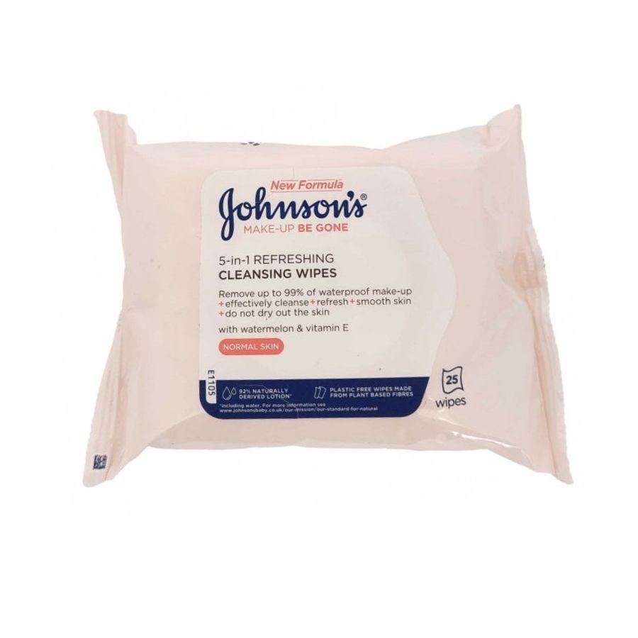 Johnson's Face Care Wipes Normal 25's