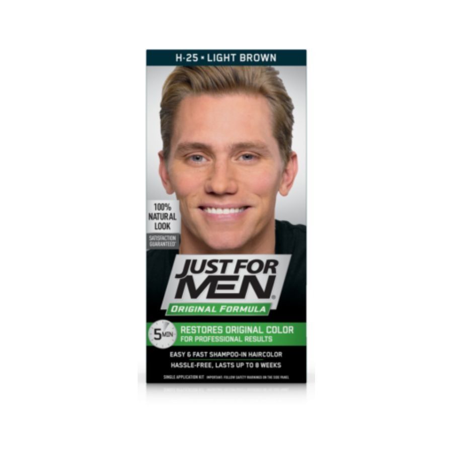 Just For Men-Natural Light Brown Hair Dye