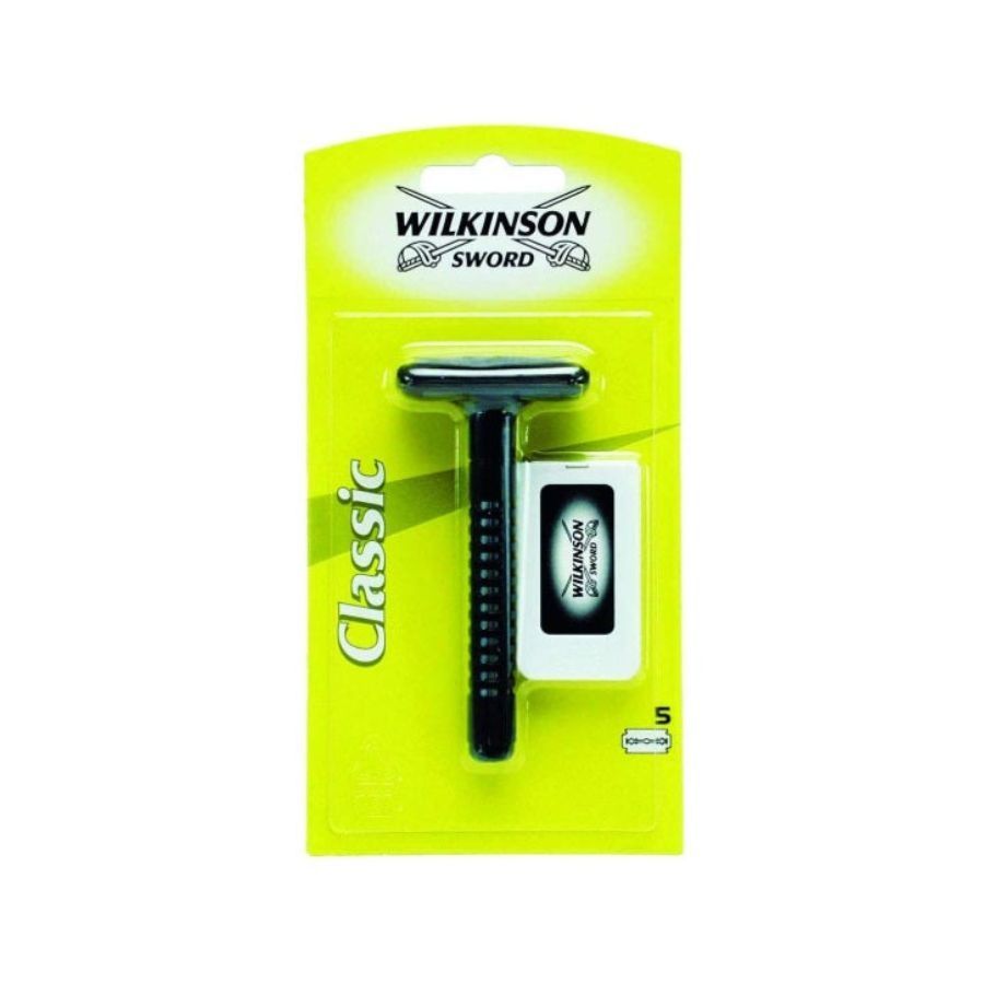 Wilkinson Sword Classic Double Edge Razor Plus 5 Blades