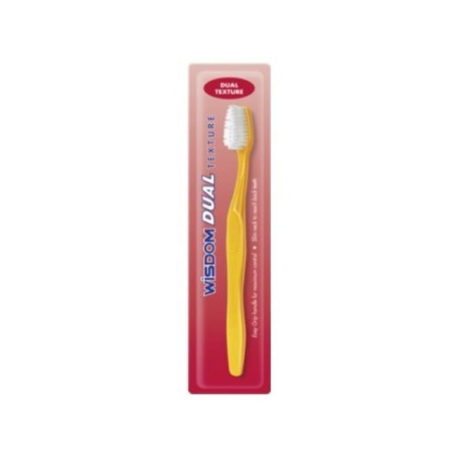 Wisdom Dual Texture Toothbrush