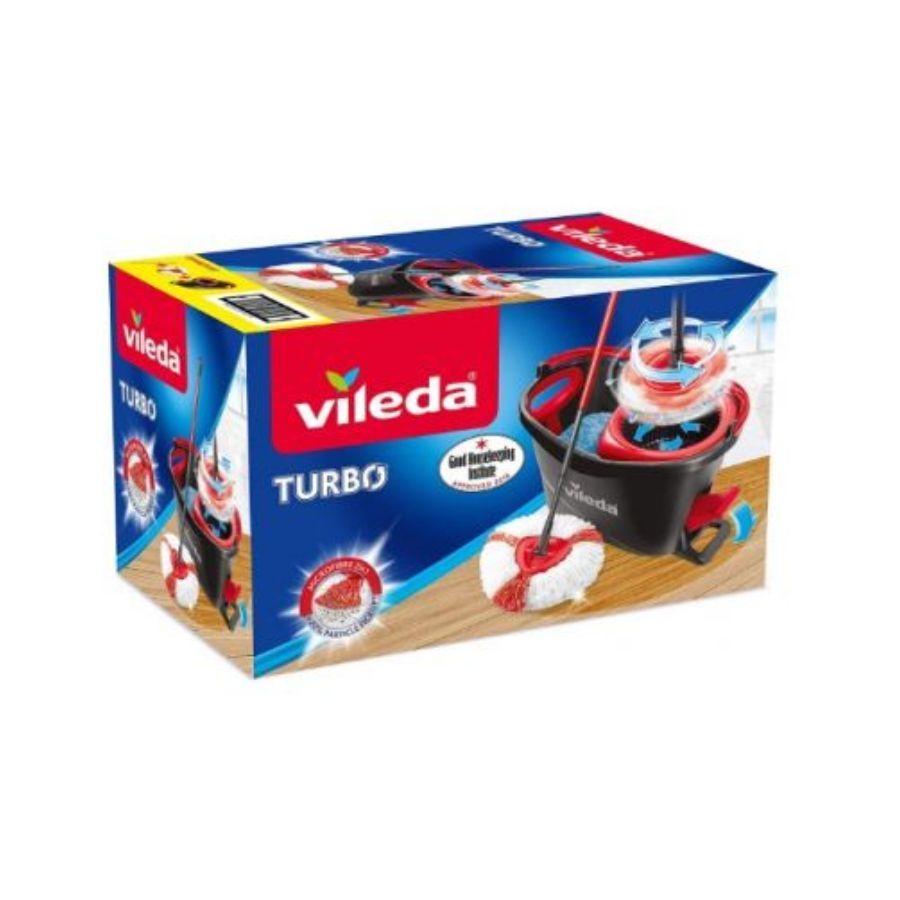 Vileda Turbo Bucket And Mop Set