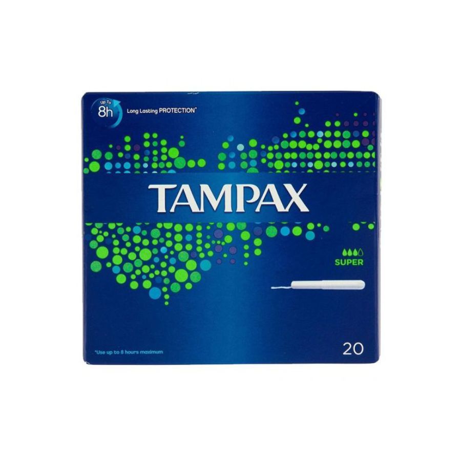 Tampax Super Tampons 20's