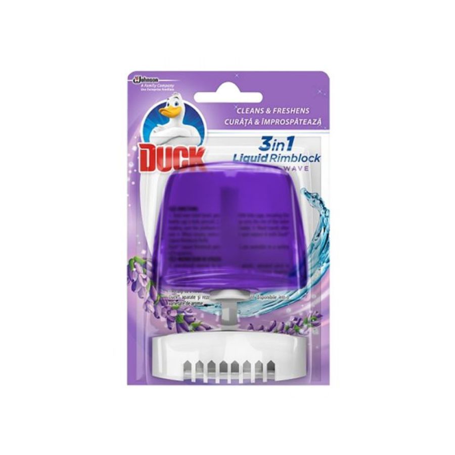 Toilet Duck Rimblock Purple Wave