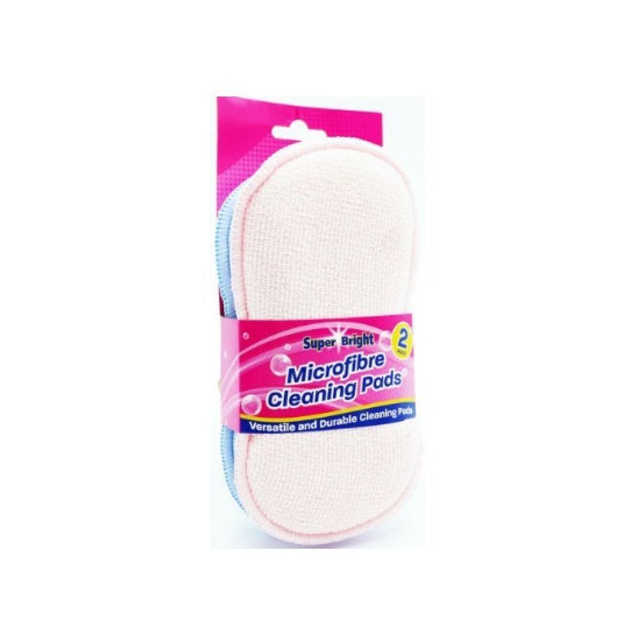Superbright Microfibre Cleansing Pads 2s
