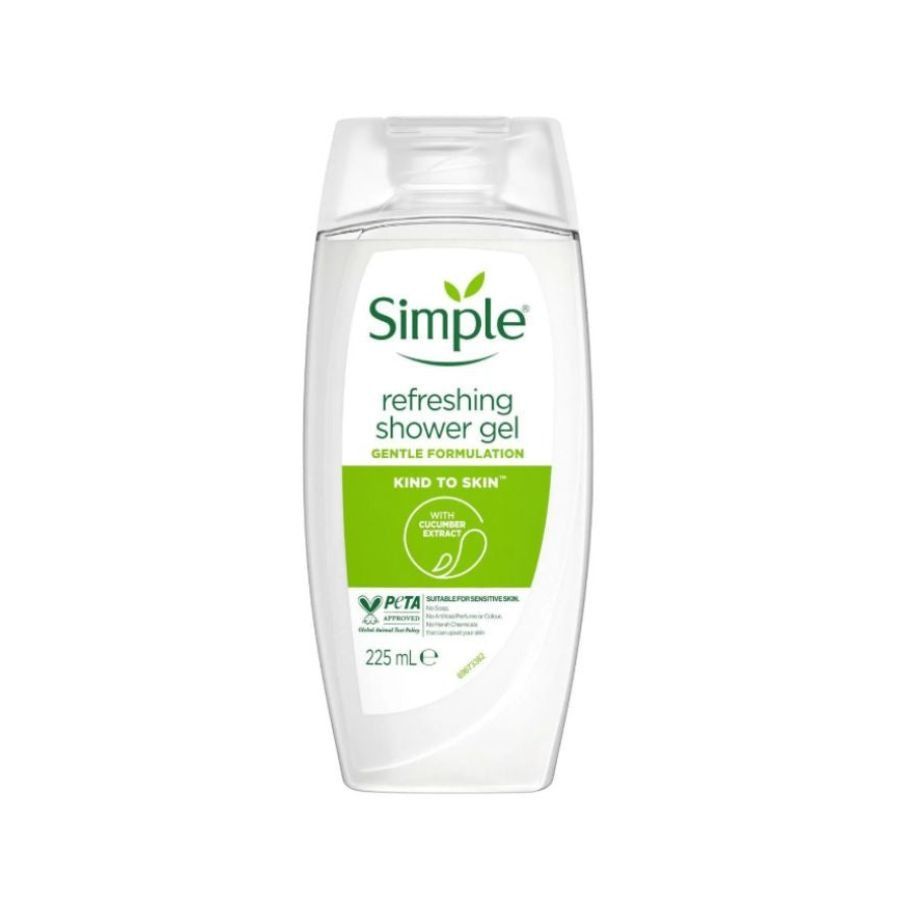 Simple Shower Gel Refreshing 225ml