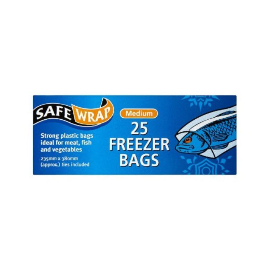 Safe Wrap Freezer Bags 25s