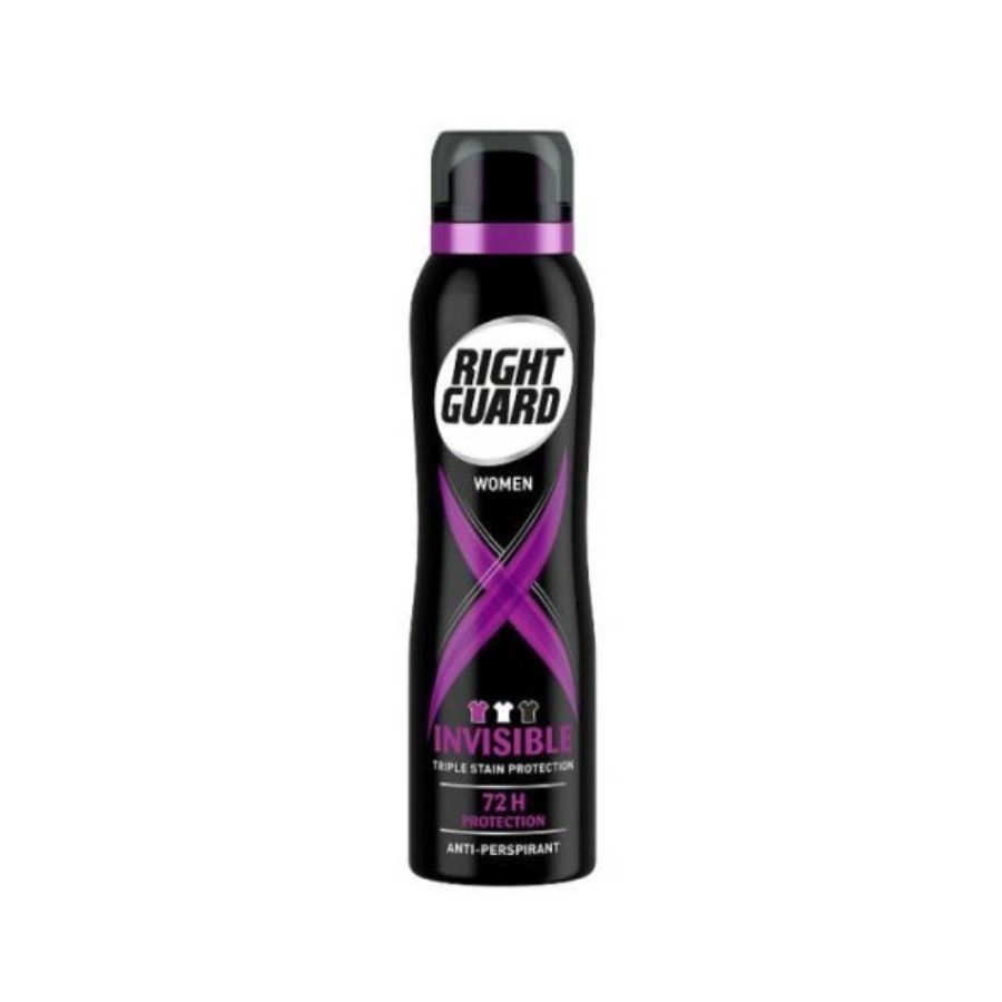 Right Guard Women Anti Perspirant Deodorant Xtreme Invisible 150ml
