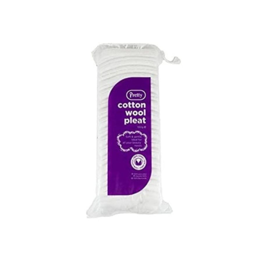 Pretty 100% Pure Cotton Wool Pleat 80g