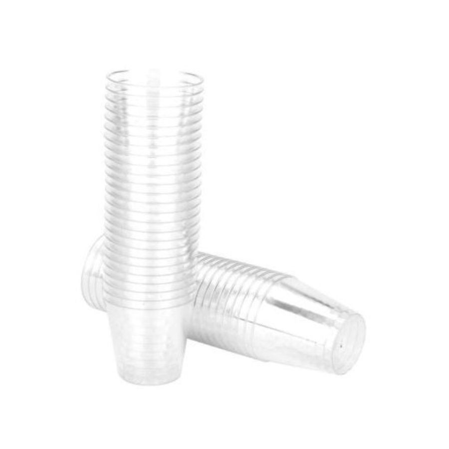Plastic Cups Clear 100s