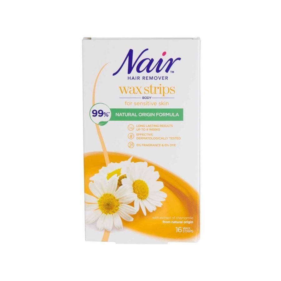Nair Body Wax Strips 16'S