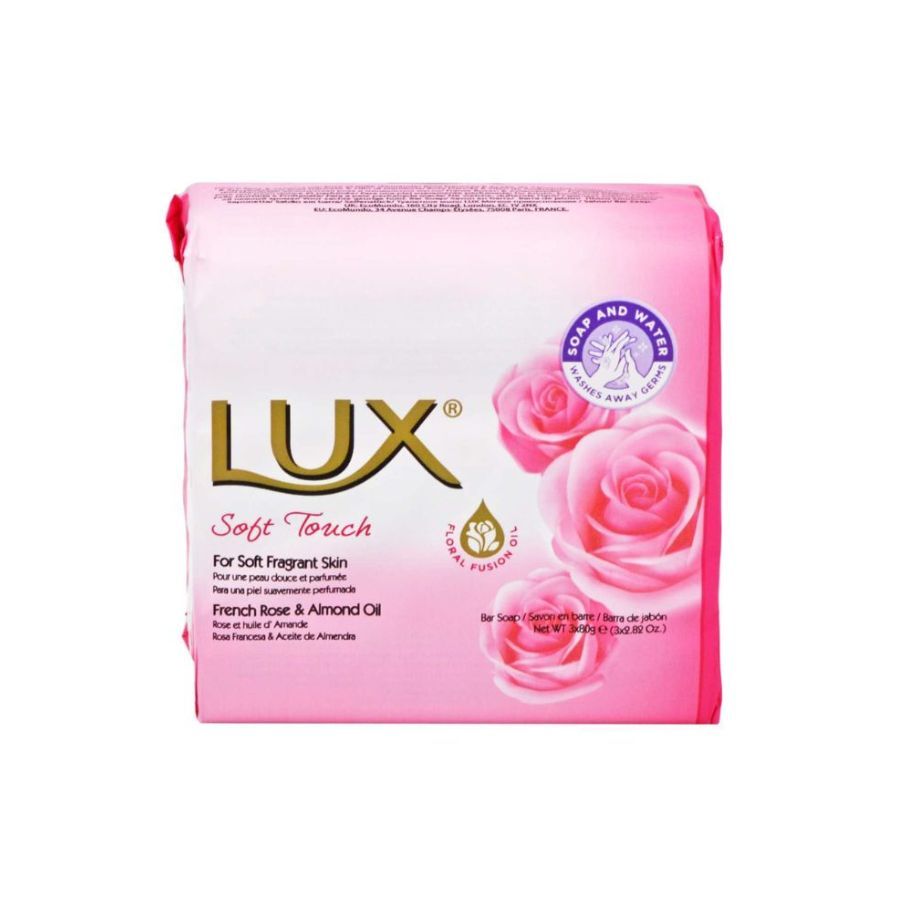 Lux Soap Soft Touch Triple Pack 80g