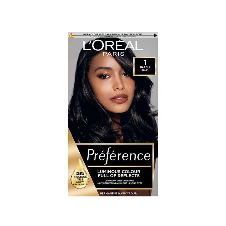 L'Oreal Preference Napoli 1 Black Hair Dye