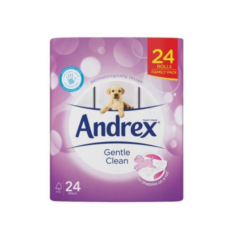 Andrex Gentle Clean Toilet Paper 24's