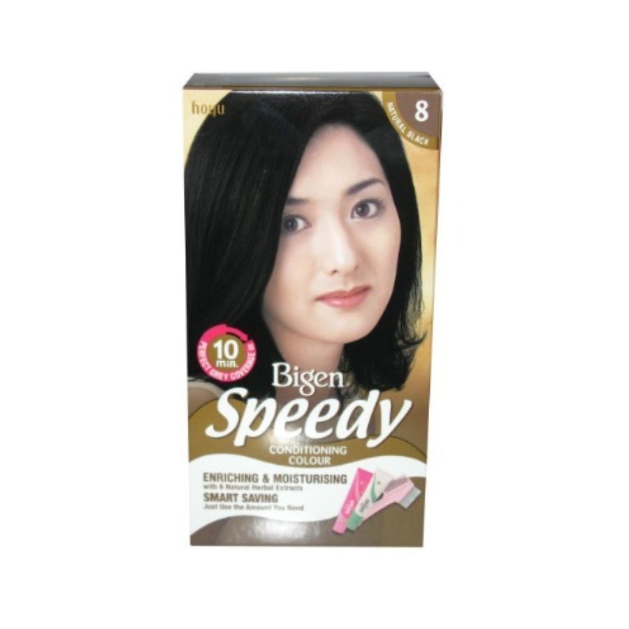 Bigen Speedy Conditioning Hair Colour (8) Natural Black