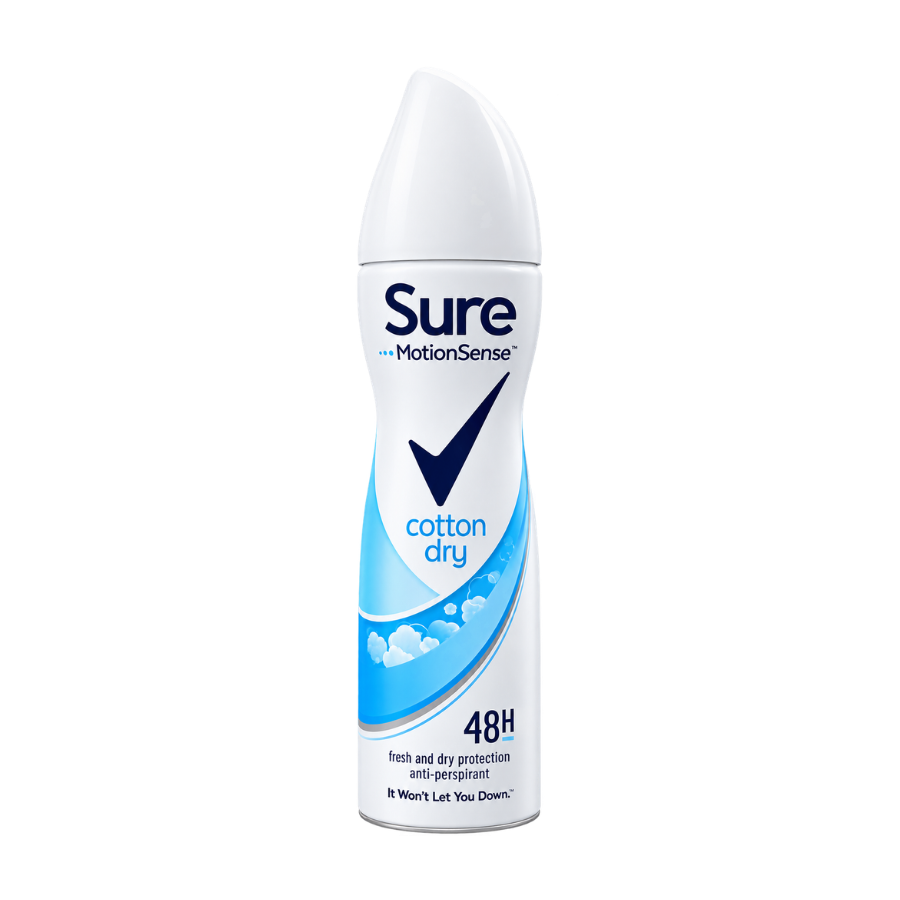 Sure Antiperspirant Cotton Dry Fresh 150ml