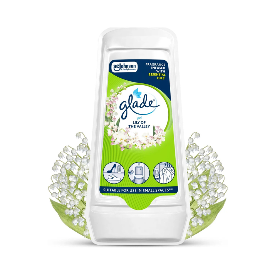 Glade Solid Air Freshener Lily Of The Valley 150g