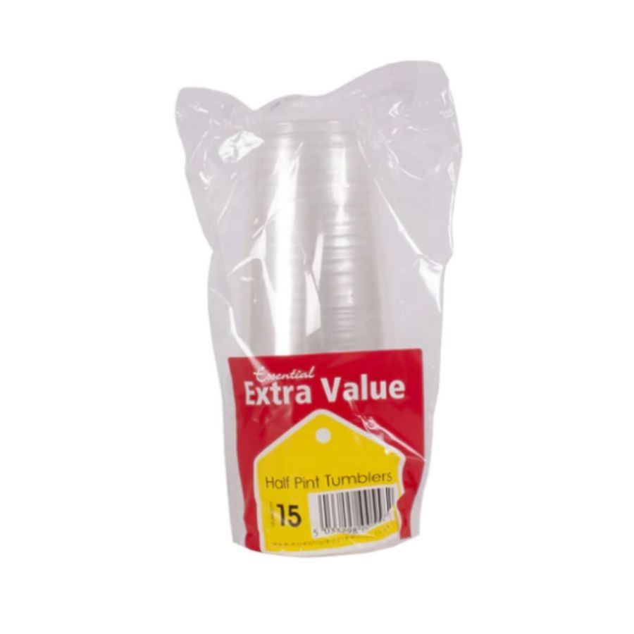 Essential Half Pint Tumblers 15's