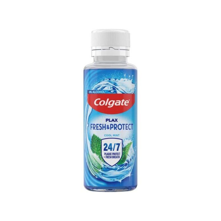 Colgate Mouth Rinse Plax Cool Mint Travel Size 100ml