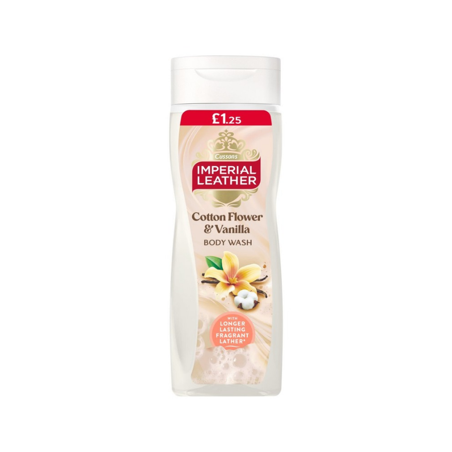 Imperial Leather Shower Gel Cotton & Vanilla 250ml PM £1.25