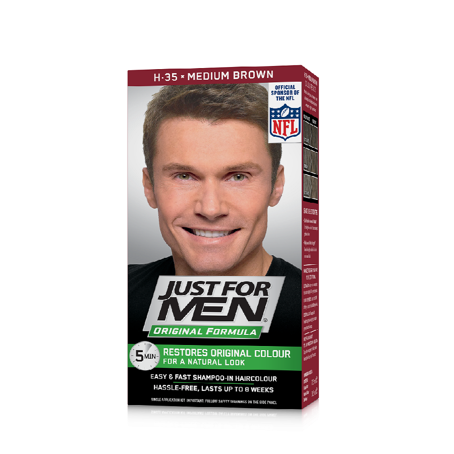 Just For Men-Natural Medium Brown Hair Dye