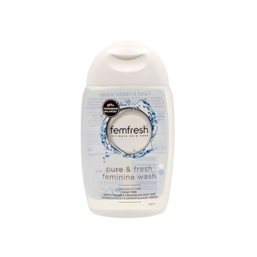 Femfresh Intimate Skin Care Pure & Fresh Fragrance Free Wash 150ml