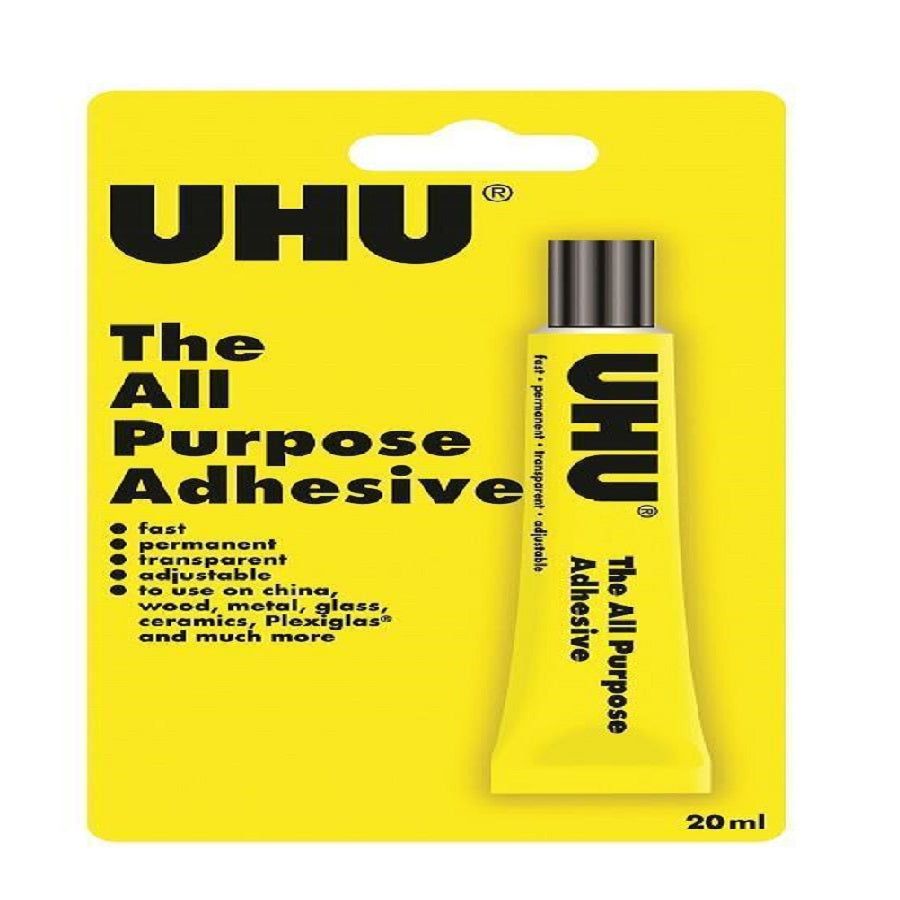 Uhu All Purpose Glue Carded 20ml