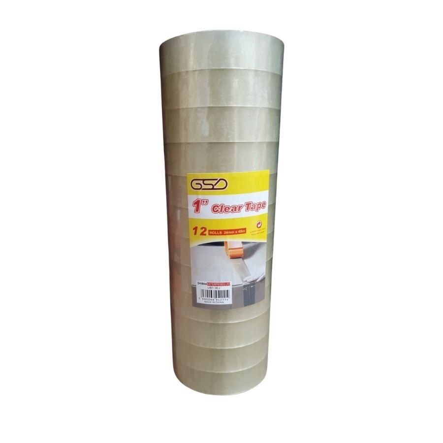 Gsd Clear Tape 1 Inch