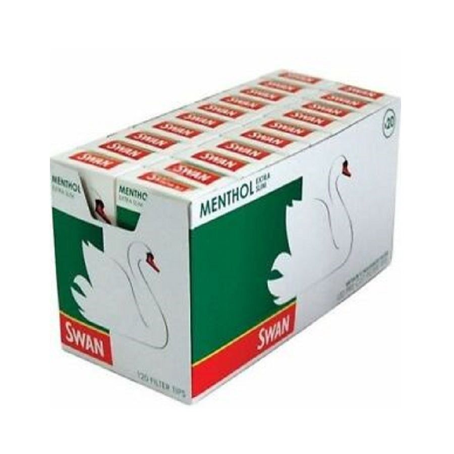 Swan Menthol Extra Slim Tips