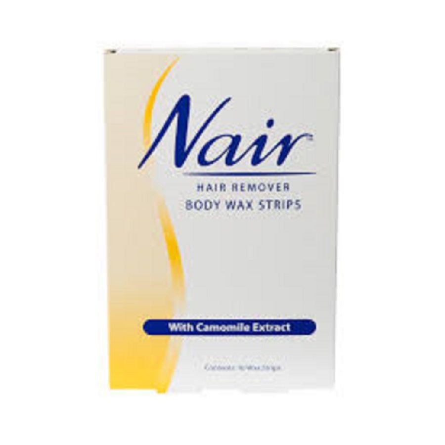 Nair Body Wax Strips 16'S