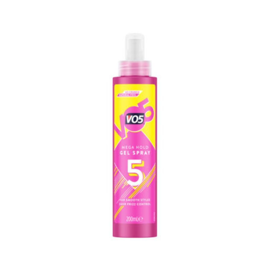 Vo5 Mega Hold Hair Styling Gel Spray 200ml