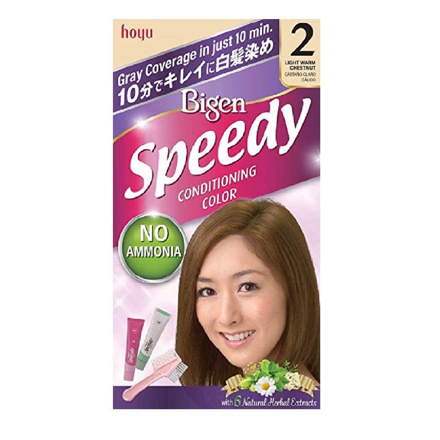 Bigen Speedy Conditioning Hair Colour (2) Light Warm Chest