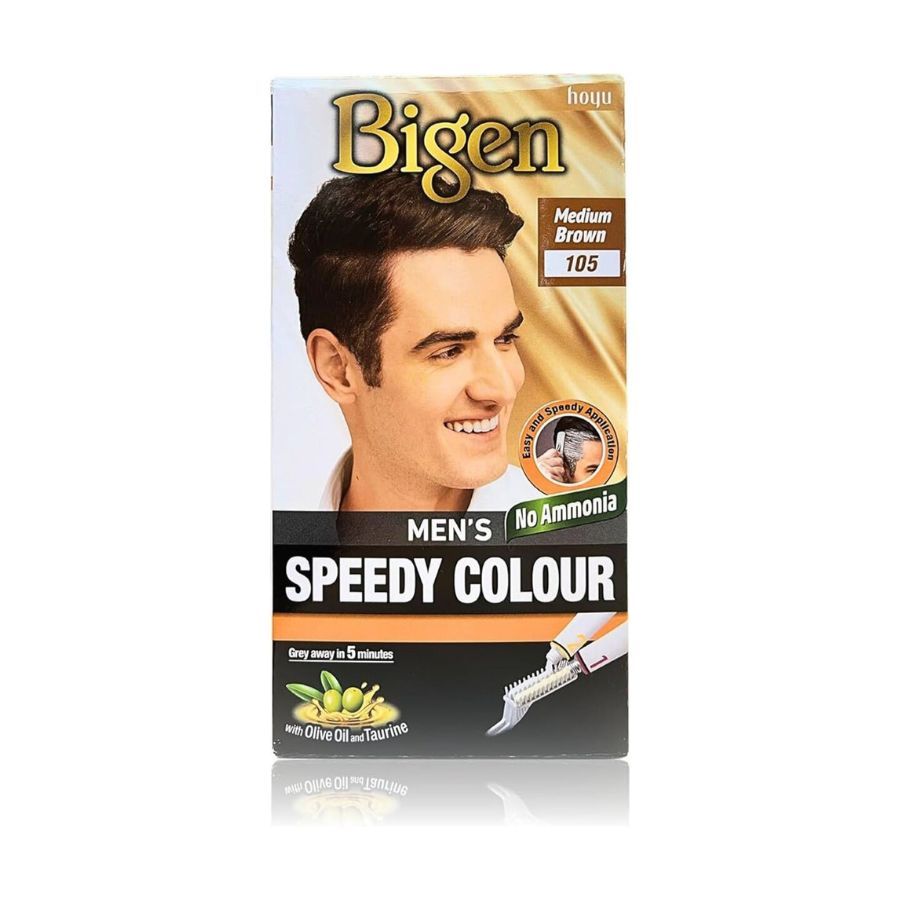 Bigen Mens Hair Colour 105 Medium Brown