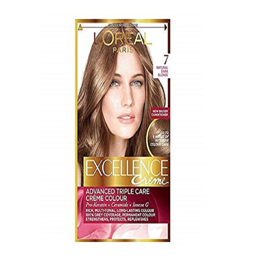 L'Oreal Excellence Natural Dark Blonde 7 Hair Dye