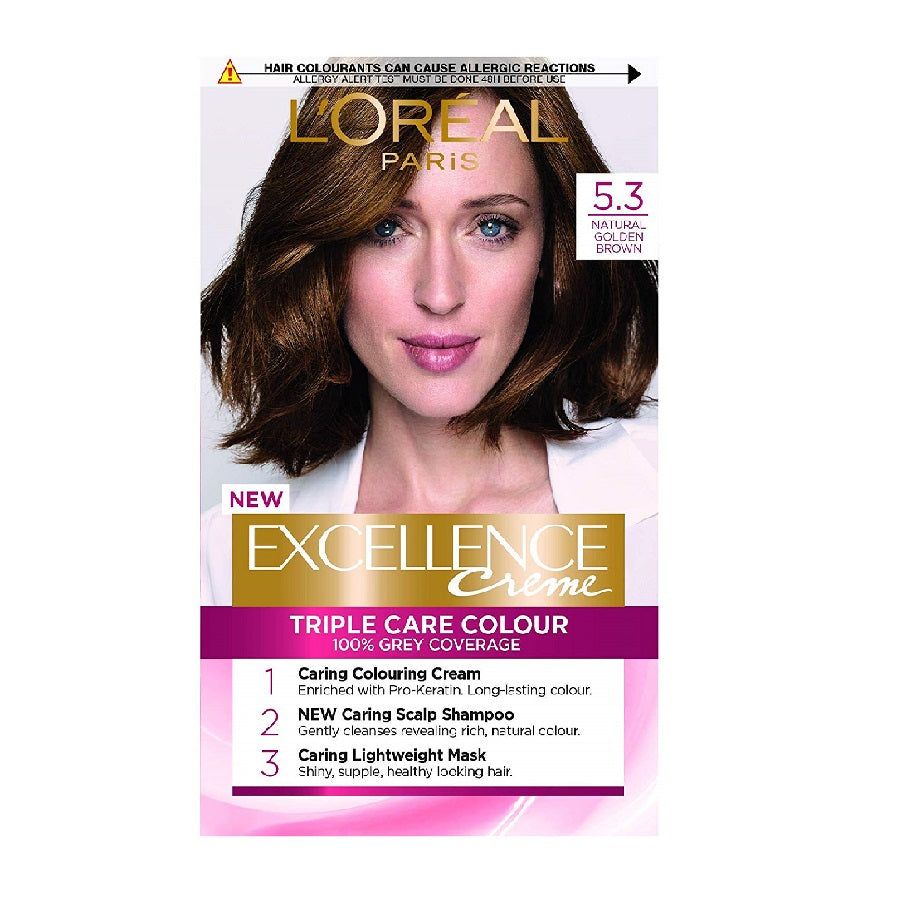 L'Oreal Excellence Golden Brown 5.3 Hair Dye