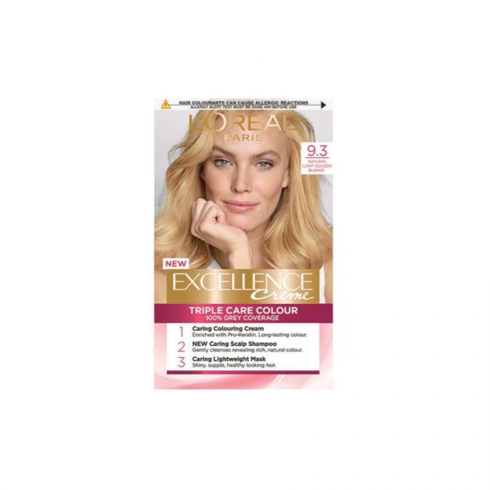 L'Oreal Excellence Creme Hair Dye No. 9.3 Natural Light Golden Blonde