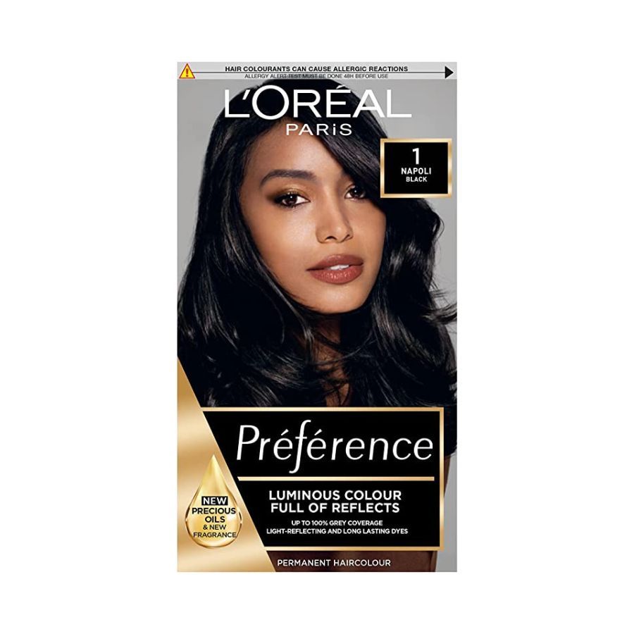 L'Oreal Preference Napoli 1 Black Hair Dye