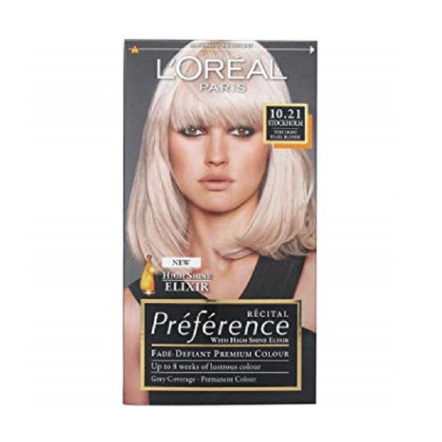 L'Oreal Recital Stockholm 10.21 Hair Dye