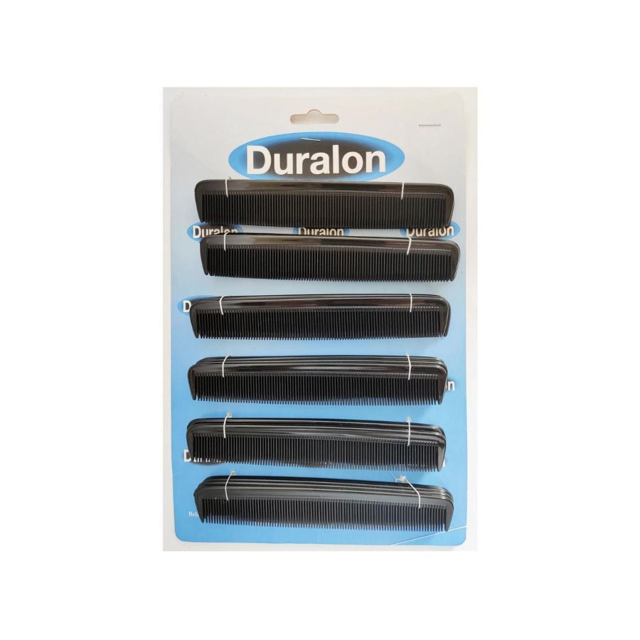 Duralon Black Combs