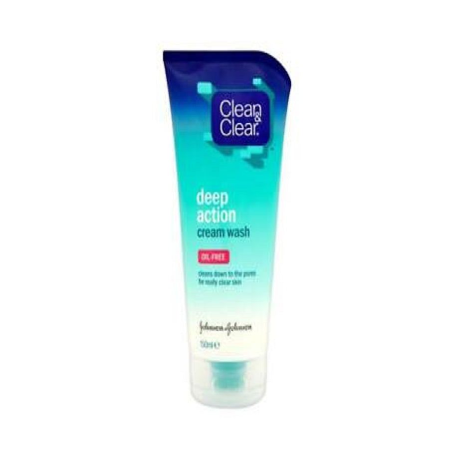 Clean & Clear Deep Action Cream Wash 150ml