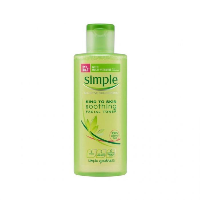Simple Kind To Skin Soothing Facial Toner 200ml