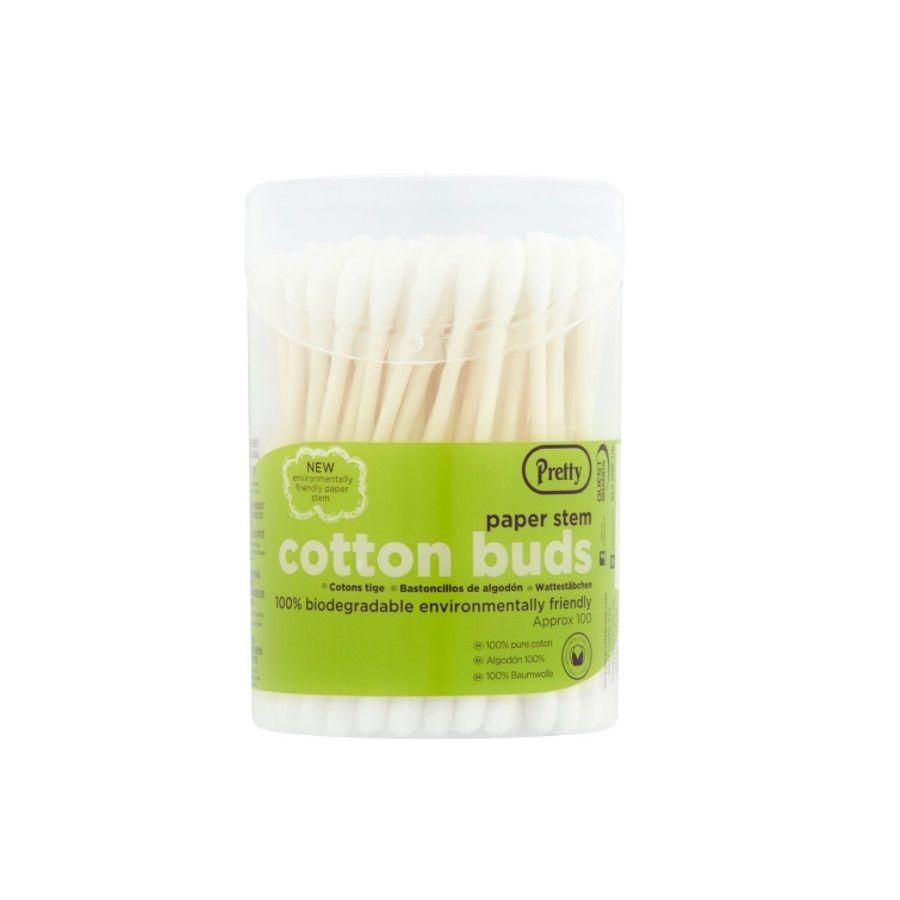 Pretty Cotton Buds Paper Stem (Flip Top) 100's