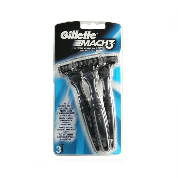 Gillette Mach 3 Disposable Razors 3's