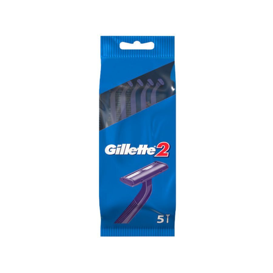 Gillette Blue II Disposable Razor 5's