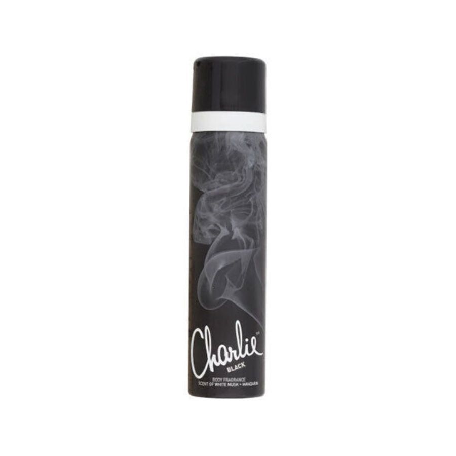 Charlie Body Spray Black 75ml