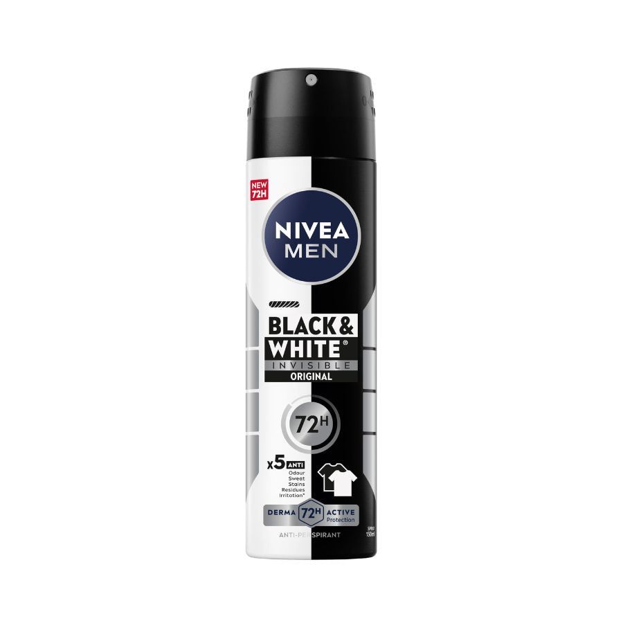 Nivea Mens Deodorant Black & White 150ml