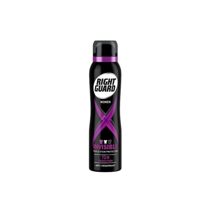 Right Guard Women Anti Perspirant Deodorant Xtreme Invisible 150ml