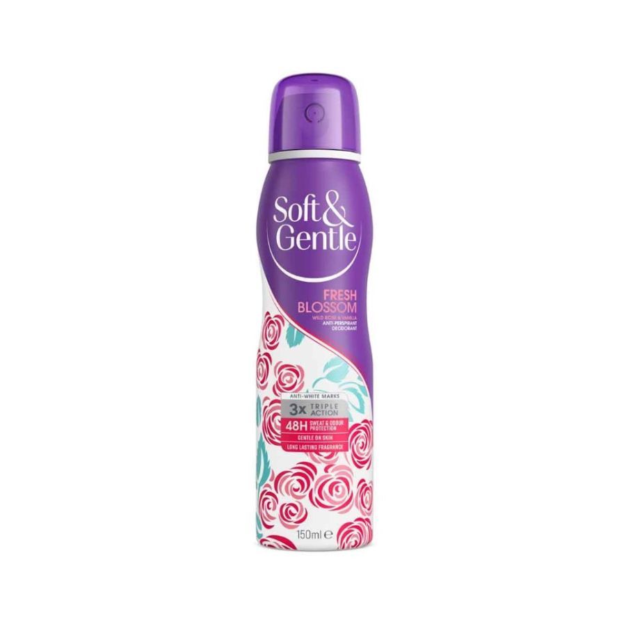Soft & Gentle Anti-Perspirant Deodorant Spray Fresh Blossom 150ml